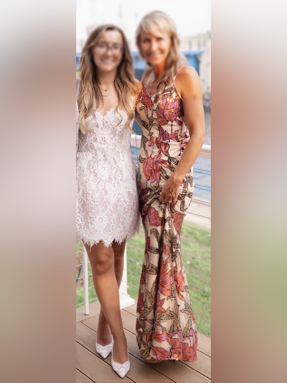 Dress The Population Giovanna V neck mermaid Gown, XS, $150 (retail $368)